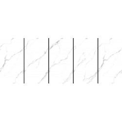 Πλακάκι Natural Drift 60Χ120 Λευκό Τύπου Μαρμάρου Γυαλιστερό Rettificato